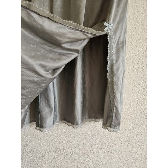 Vintage 90's Givenchy Underdressing Slip Monogram Skirt- Medium - Picture 3 of 8